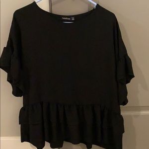 Polyester rudder tiered top